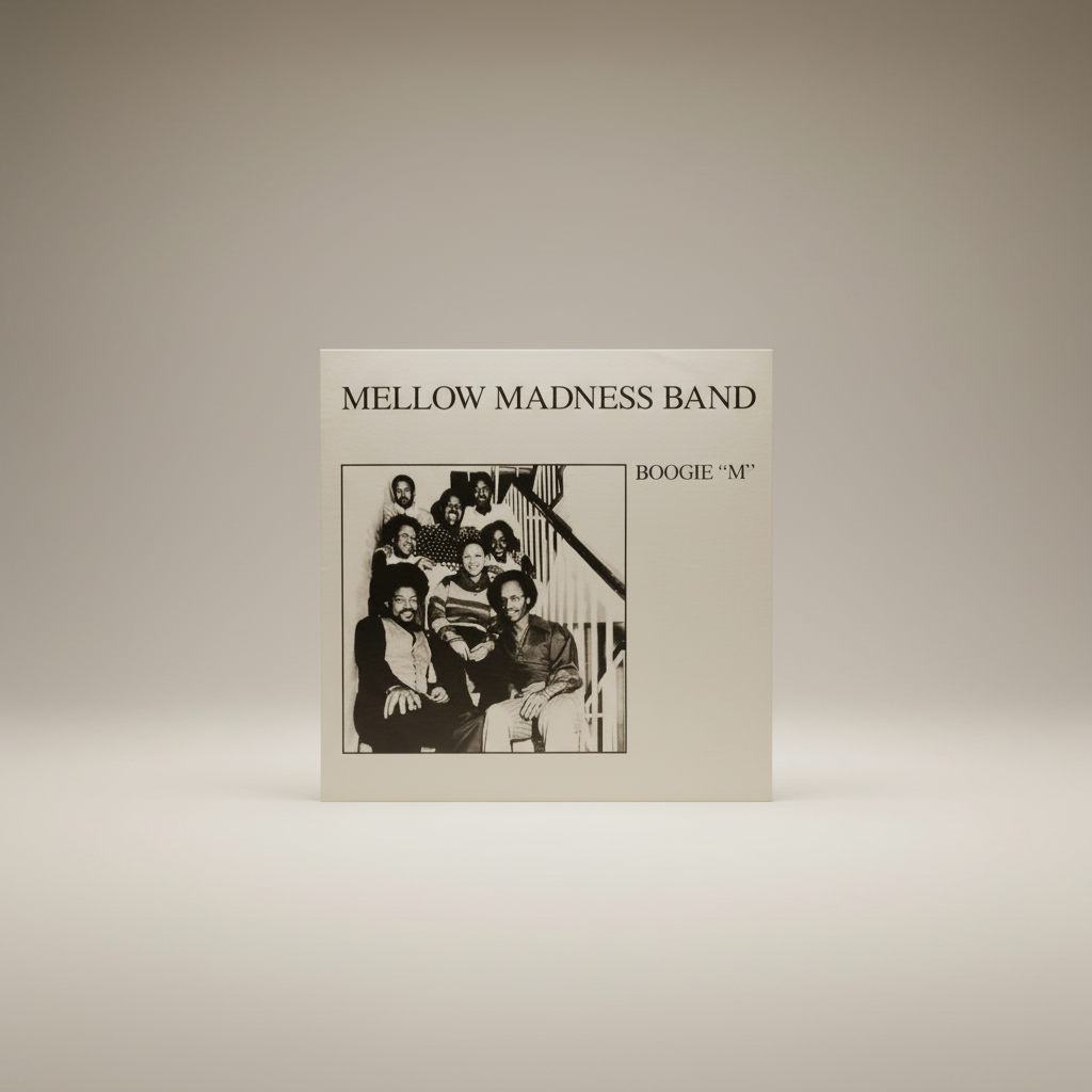 Mellow Madness Band ‎– Boogie "M" 7" Modern Soul / Northern Reissue Vinyl
