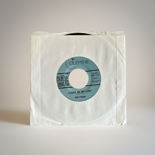 Ben Pirani ‎– Light Of My Life / Dreamin’s For Free - 7" 2018 Colemine