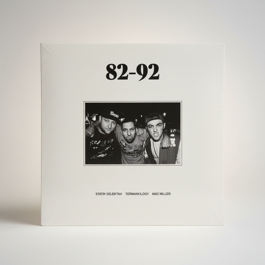 Statik Selektah & Termanology Feat. Mac Miller ‎– 82 92 - 7" Transclucent Green Vinyl Limited Edition