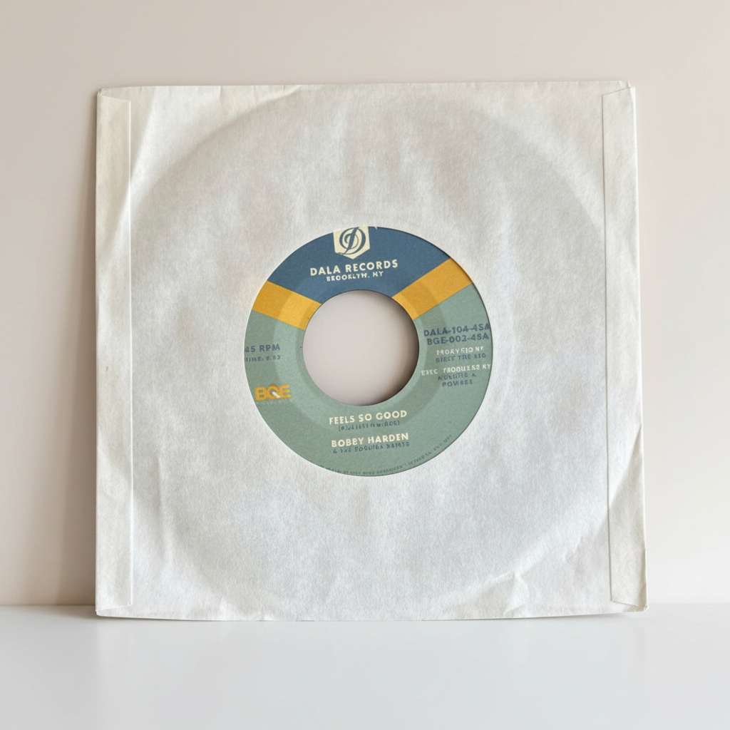 Bobby Harden & The Soulful Saints ‎– Feels So Good 7" Soul Funk