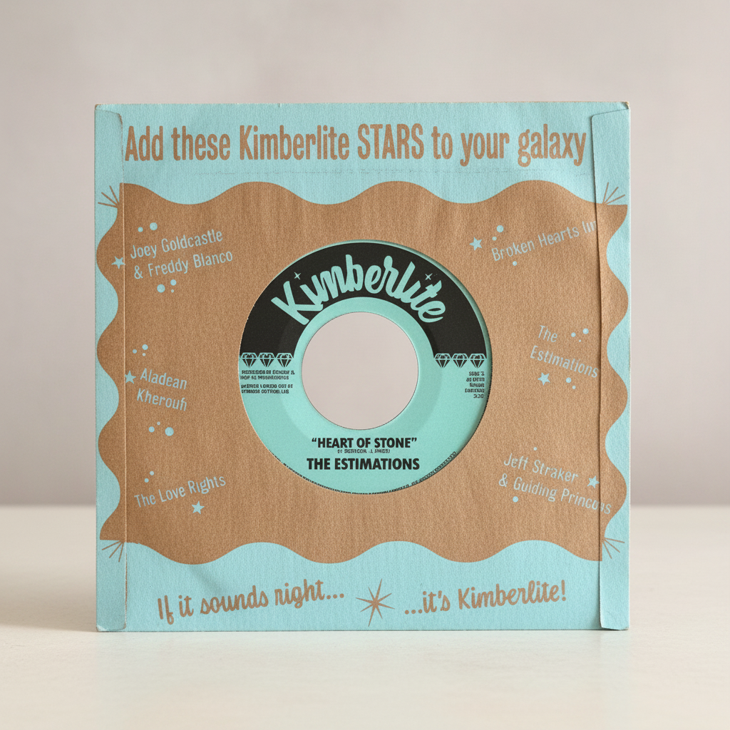 The Estimations – Heart of Stone / Don't Go Kissin' My Baby 7" Northern Soul Kimberlite