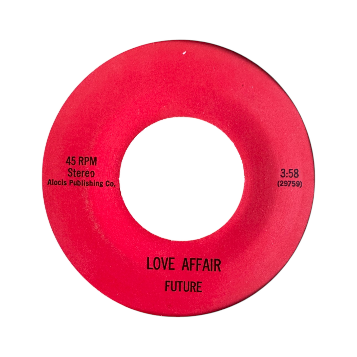 Future – Love Affair / Just Before Dawn 7" Soul Funk 1976