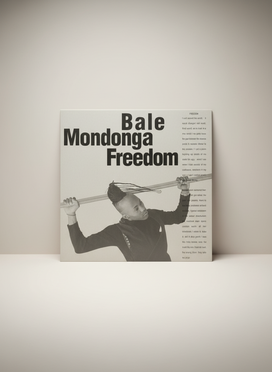 Bale Mondonga ‎– Freedom - 12" Italian Ambient / Electronic 1990