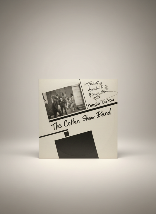 The Cotton Show Band – Diggin' On You - LP Soul Funk Autographed 1987
