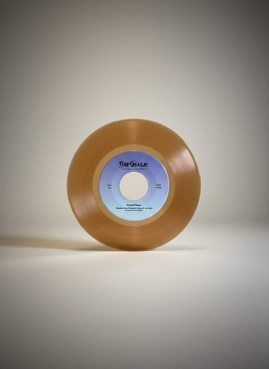 Donnell Pitman Ft Lynnette Pitman ‎– Chocolate Lover 7" Soul Funk Colored Vinyl Star Creature 2020
