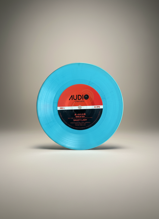 Saucy Lady – 真っ赤な太陽 = Makka Na Taiyo 7" Colored Vinyl City Pop / Boogie / Synths Audio Chemists