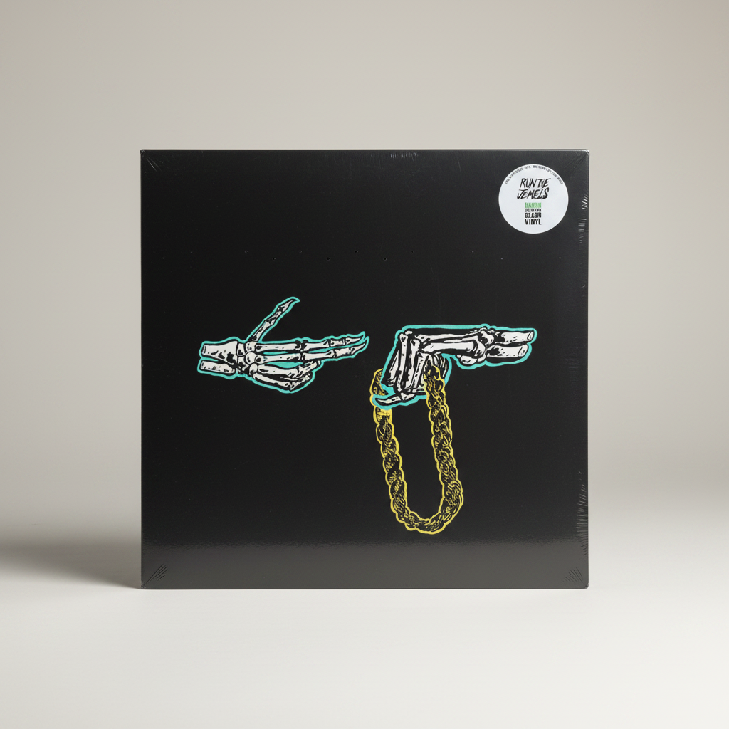 Run The Jewels ‎– Run The Jewels - 2XLP Clear w/ Green/Black Splatter Gatefold 2014