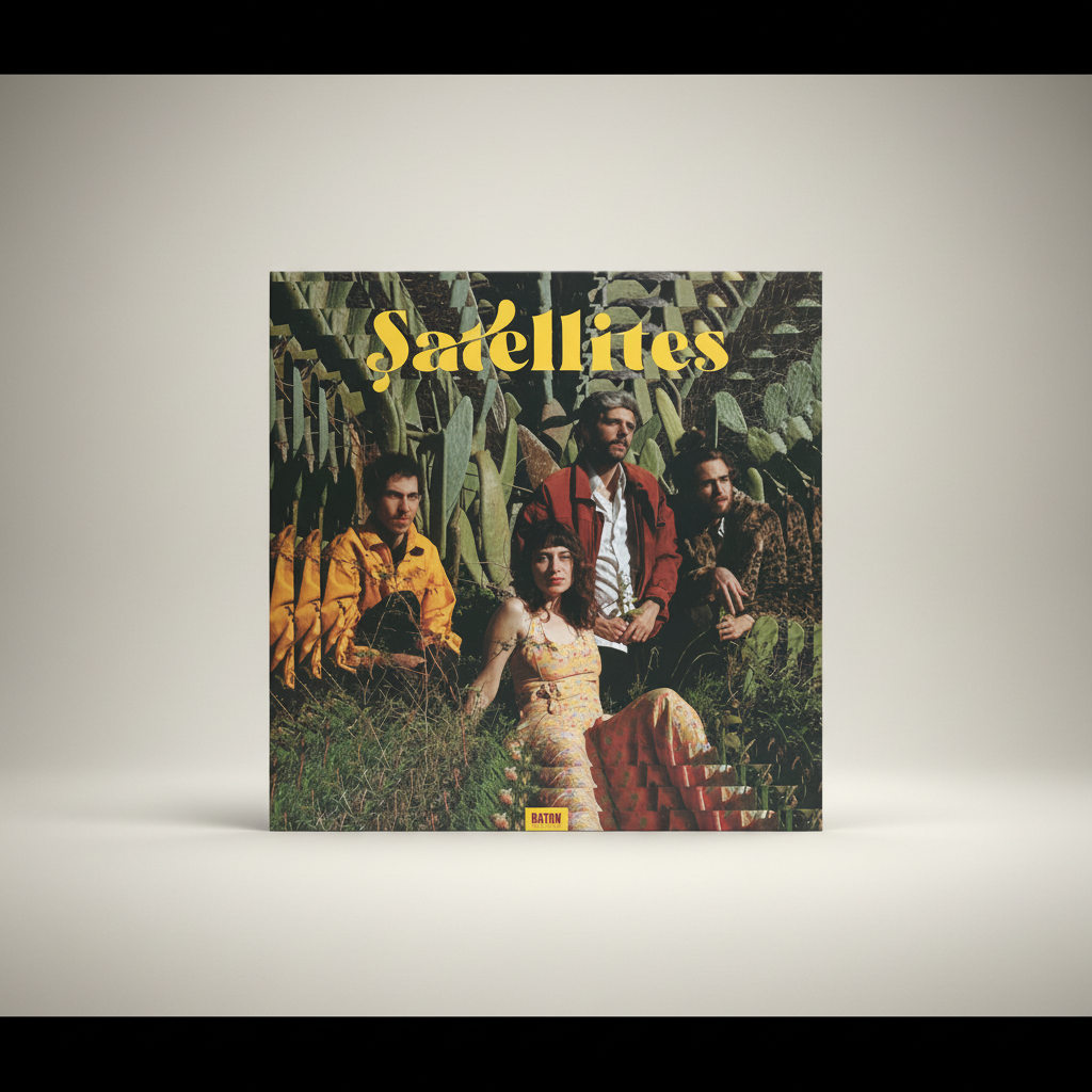 Şatellites ‎– Şatellites - LP Psychedelic Rock Uk Batov