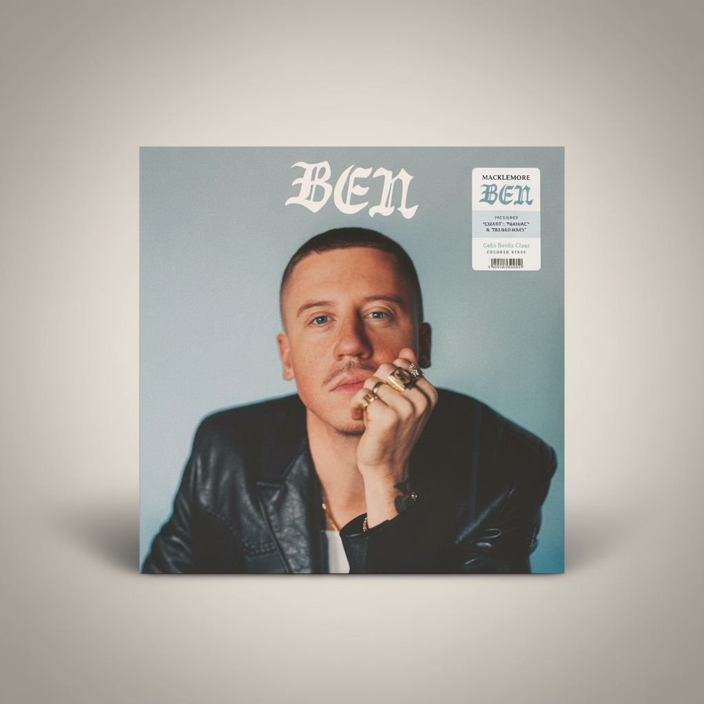 Macklemore ‎– Ben - LP Hip Hop Limited Edition Coke Clear Bottle Colored Bendo