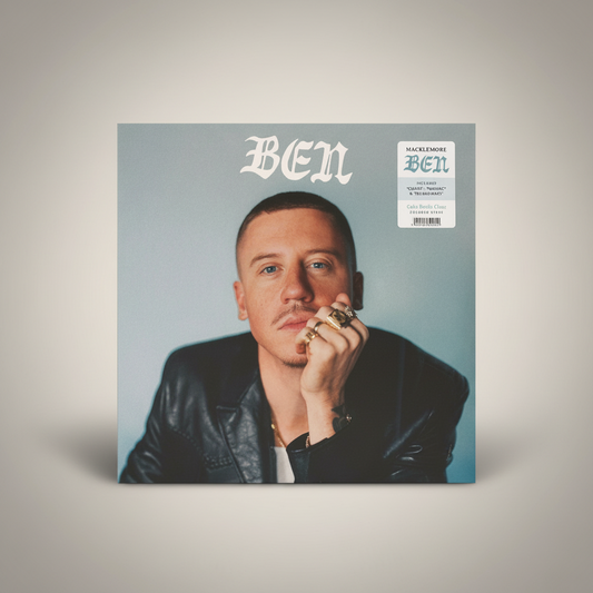 Macklemore ‎– Ben - LP Hip Hop Limited Edition Coke Clear Bottle Colored Bendo