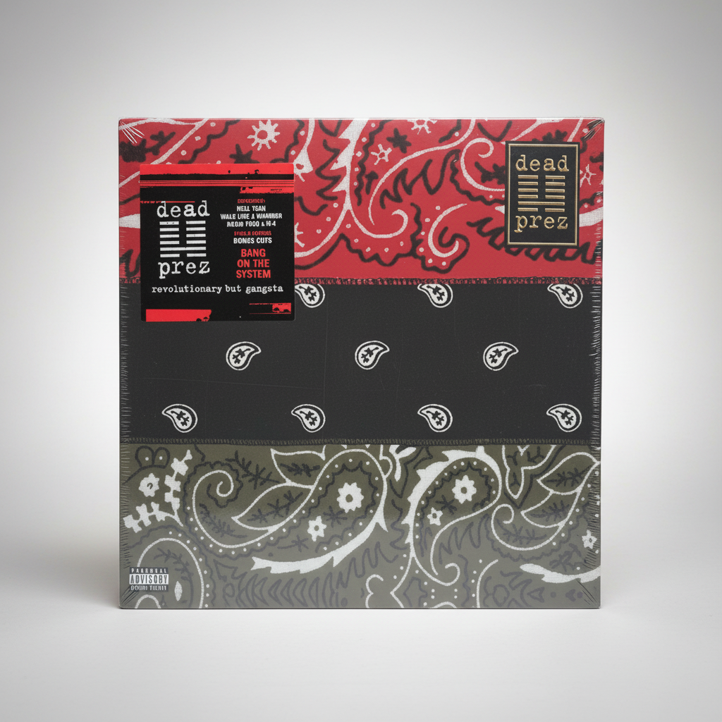 Dead Prez ‎– RBG: Revolutionary But Gangsta - 2XLP Rap / Hip Hop 2004