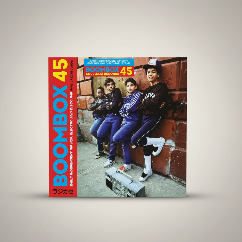 Various ‎– Boombox 45 (Early Independent Hip Hop, Electro And Disco Rap 1979-82)  5 × Vinyl, 7" Stereo Box Set, Record Store Day, Compilation, Limited Edition