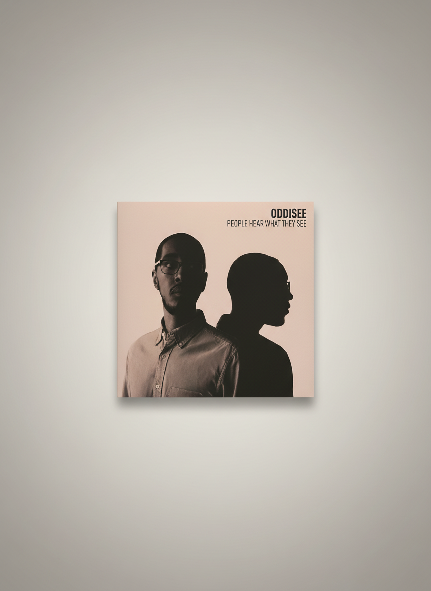 Oddisee – People Hear What They See 2XLP, Album, Repress, Clear Colored Mello Music Group