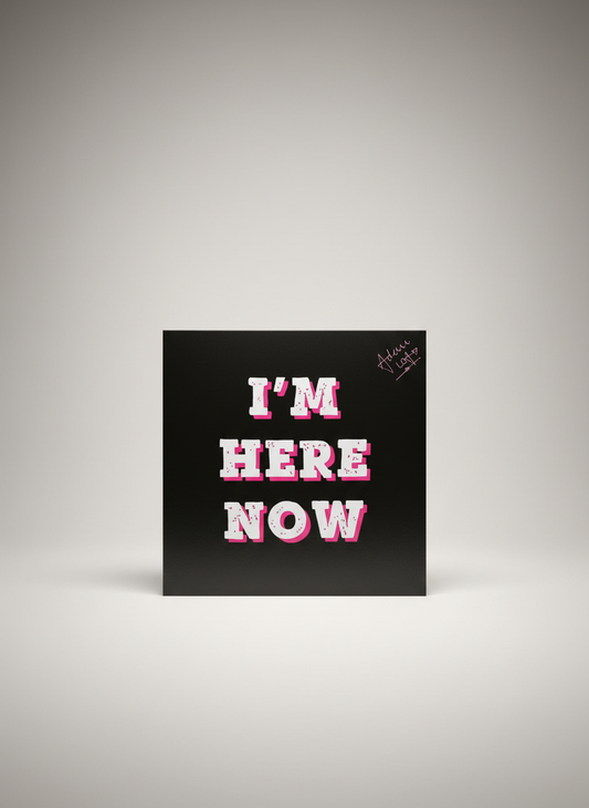 Lack Of Afro ‎– I'm Here Now - LP Vinyl 2020 Signed Autographed