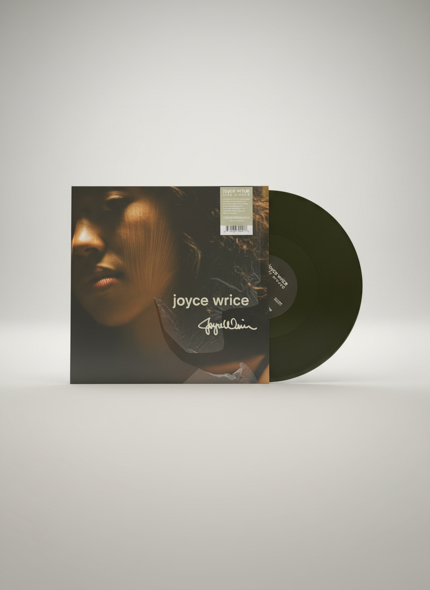 Joyce Wrice ‎– Stay Around - 12"R&B / Neo Soul EP Limited Edition, Forest Green Colored 2022