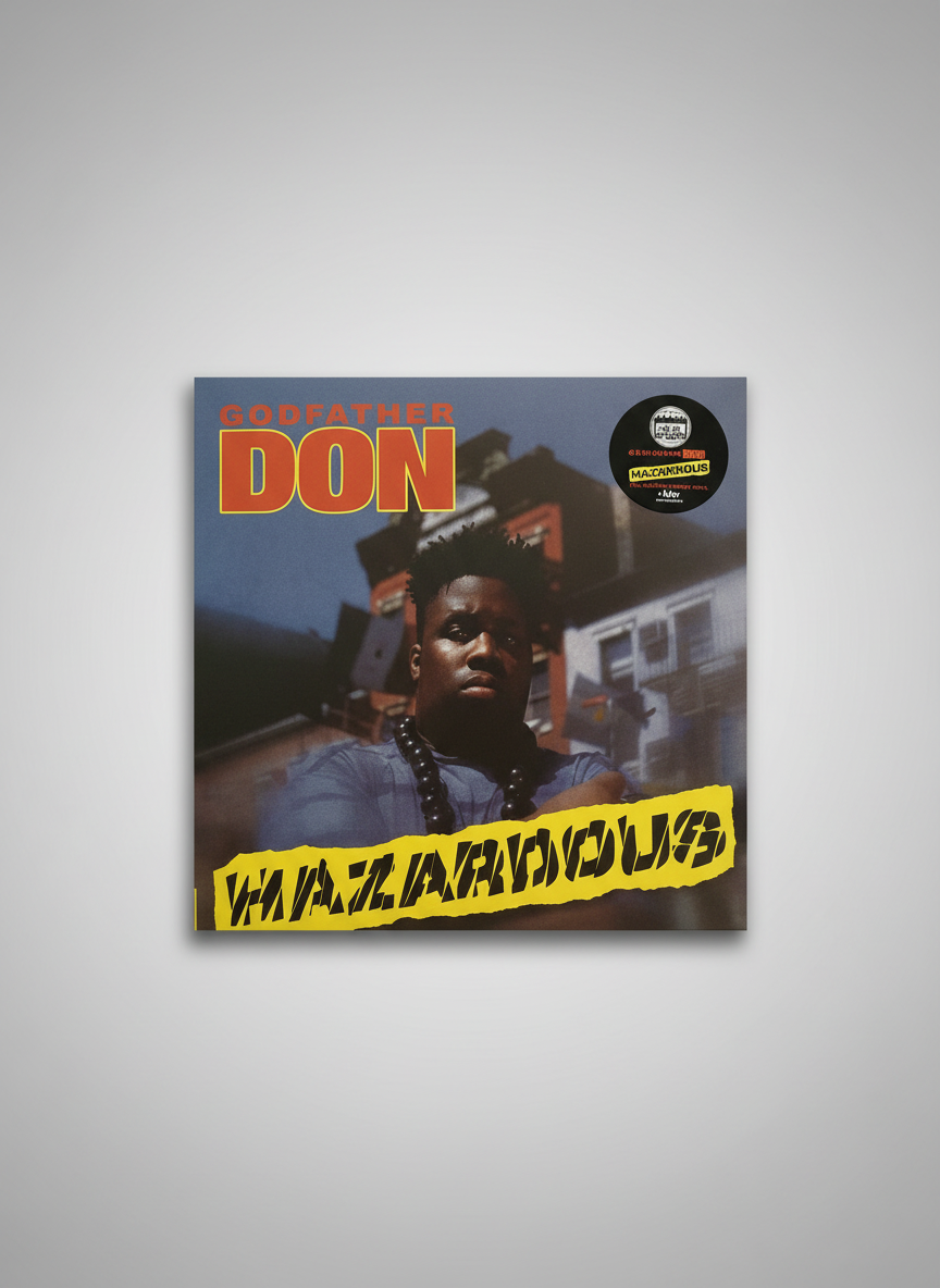 Godfather Don – Hazardous - 2XLP, Album, Limited Edition, Reissue, Red, Yellow Colored Vinyl Hhv 90's Tapes