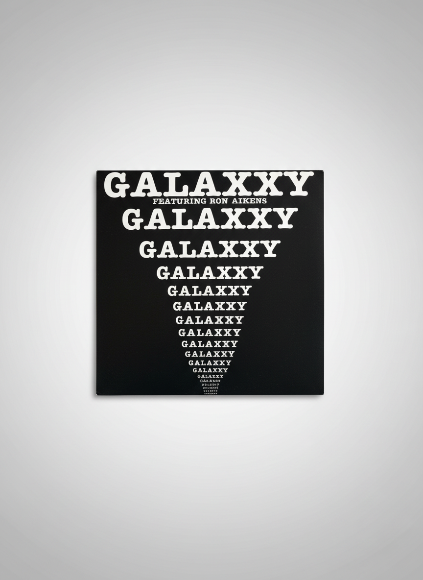 Galaxxy Ft Ron Aikens - S/t  LP reissue Soul / Funk