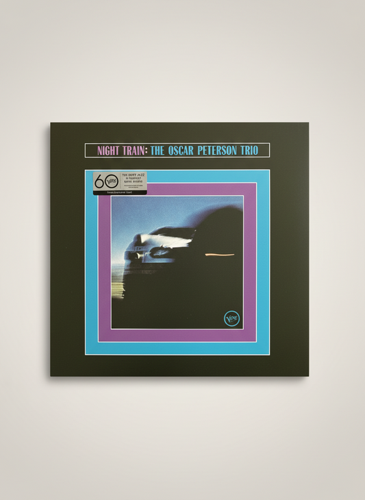 The Oscar Peterson Trio ‎– Night Train  Back To Black – Verve 60 LP, Album, Reissue, Repress, Stereo, 180 Gram