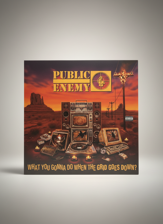 Public Enemy ‎– What You Gonna Do When The Grid Goes Down? - LP Vinyl Hip Hop 2020