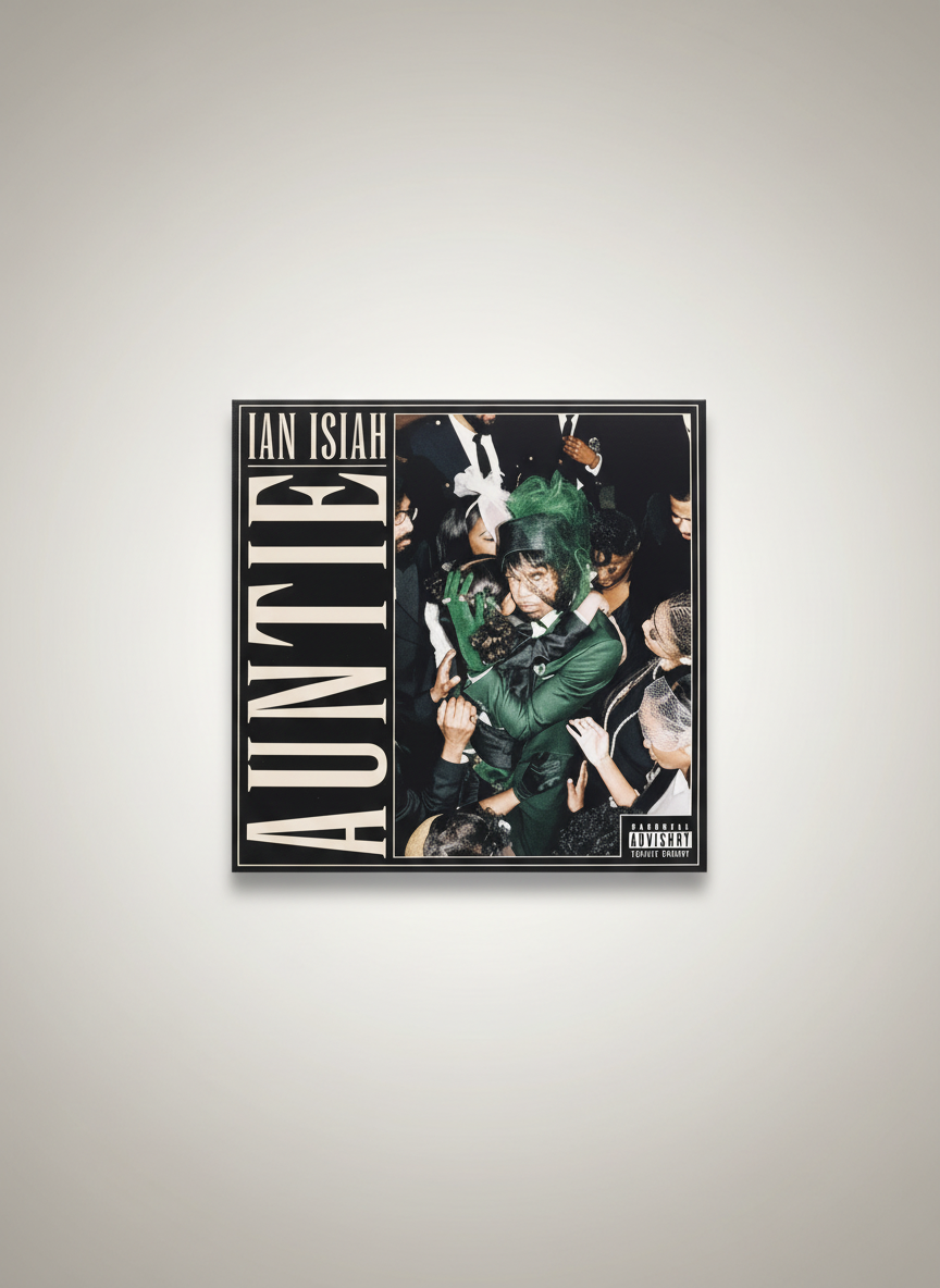 Ian Isiah ‎– Auntie - LP R&B Colored Green Translucent 2021
