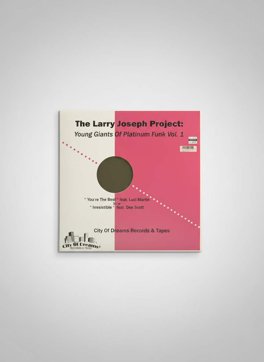 The Larry Joseph Project ‎– Young Giants Of Platinum Funk Vol. 1 - 12"  City Of Dreams Records & Tapes 2016