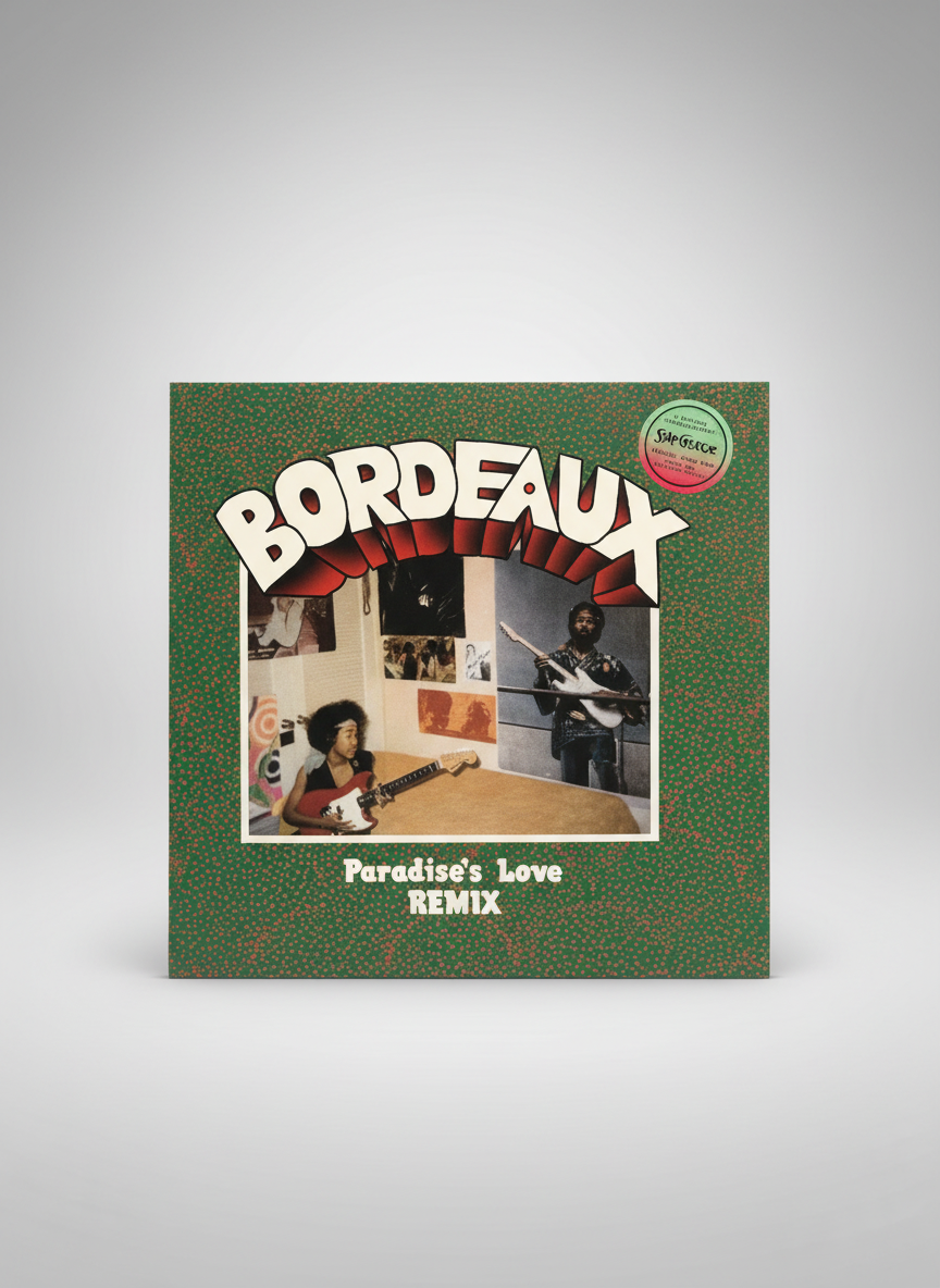 Bordeaux ‎– Paradise's Love Remix 12" Disco Funk Kon Fantasy Love 2020