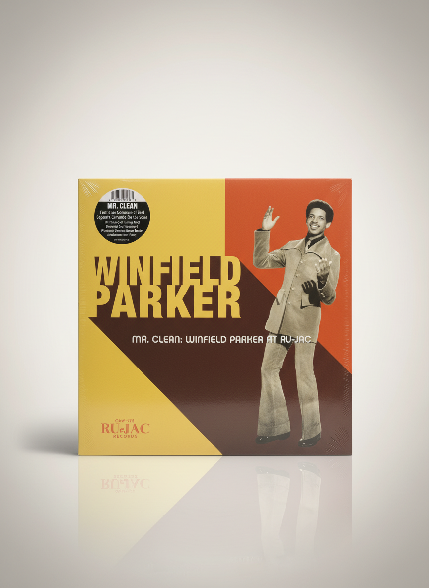 Winfield Parker ‎– Mr. Clean: Winfield Parker At Ru-Jac - LP Soul Funk Compilation Orange Colored 2016