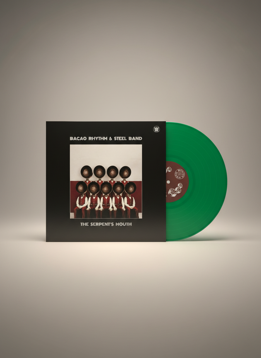 Bacao Rhythm & Steel Band ‎– The Serpent’s Mouth - LP Limited Edition 300 HHV Green Vinyl  Big Crown Records