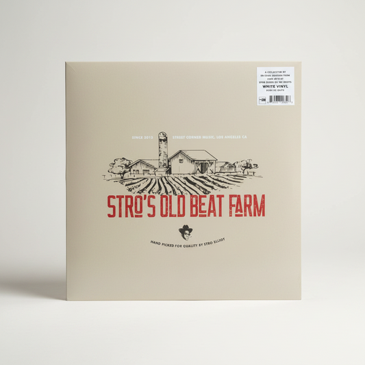 Stro Elliot ‎– Stro's Old Beat Farm - 2XLP Colored White Vinyl 2022 Hip Hop Boom Bap