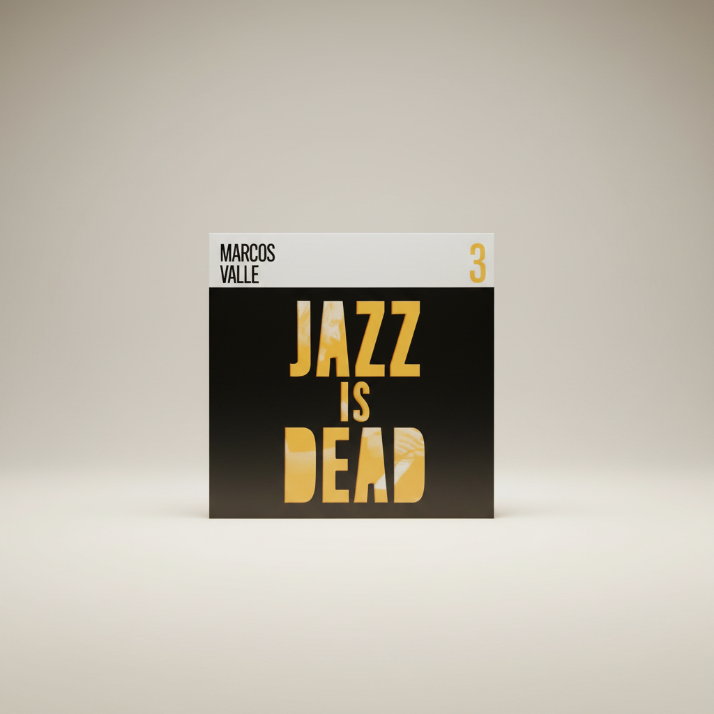 Marcos Valle / Adrian Younge & Ali Shaheed Muhammad ‎– Jazz Is Dead 3 2xLP Limited Edition Yellow Bone Splattered
