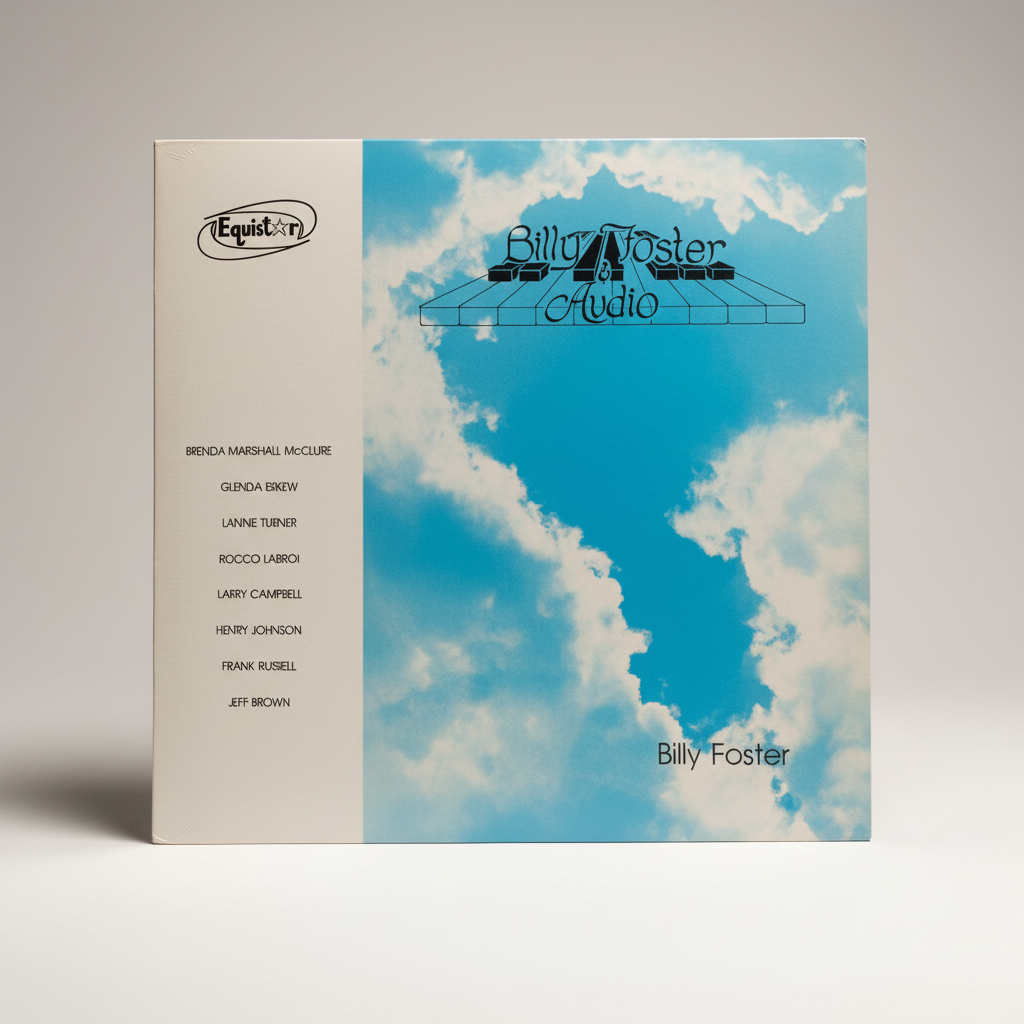 Billy Foster & Audio - S/t LP Vinyl Original 1983 Equistar Rec