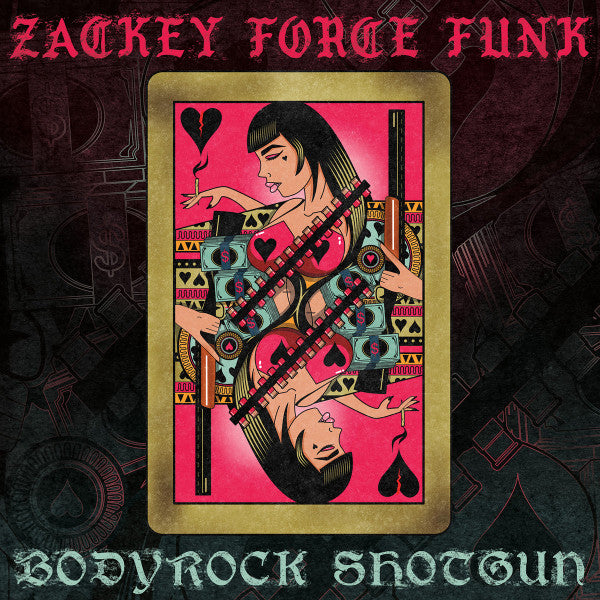 Zackey Force Funk - Bodyrock Shotgun LP Vinyl Boogie / Funk / Vocoder Limited