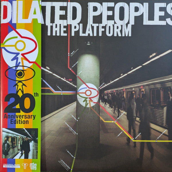 Dilated Peoples – The Platform 2xLP Limited Edition Numbered Red White OBI Gatefold