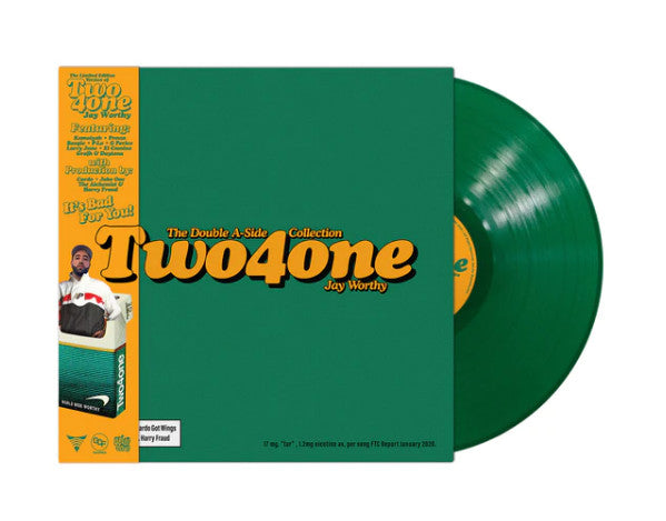 Jay Worthy – Two4one LP Hip Hop / Rap Limited Edition Green OBI