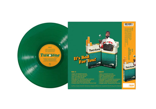 Jay Worthy – Two4one LP Hip Hop / Rap Limited Edition Green OBI