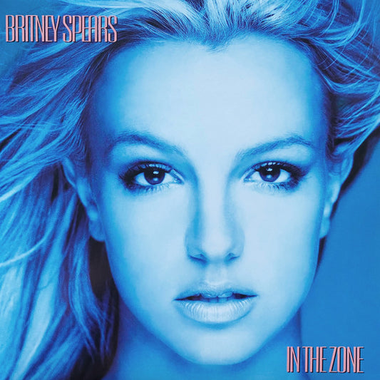 Britney Spears - In The Zone  LP LP Limited Edition Reissue Stereo Clear With Blue Splatter UO