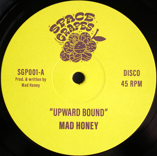 Mad Honey – Upward Bound 12" Disco / Funk Space Grapes