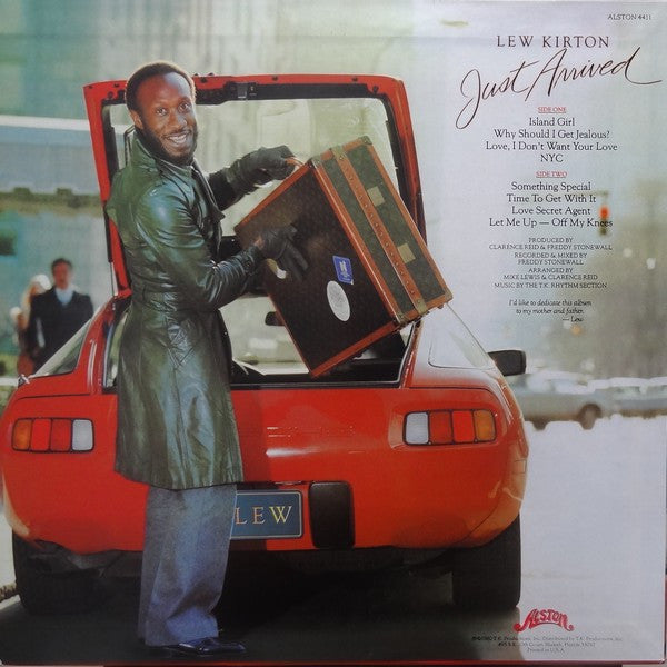 Lew Kirton - Just Arrived  LP Soul / Funk Reissue