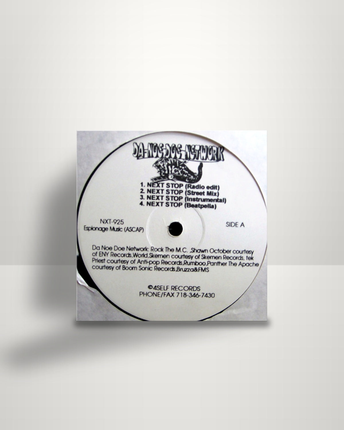 Da Noe Doe Network – Next Stop / Take A Journey - 12" - 4Self Records US 1996