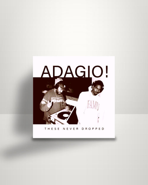 Adagio! – These Never Dropped - 2xLP - 90's Tapes EU 2022