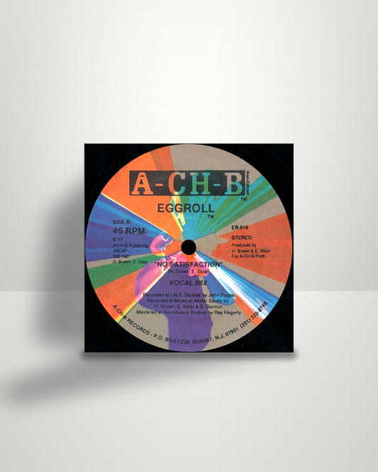 Eggroll – No Satisfaction - 12" - A-CH-B US 1987