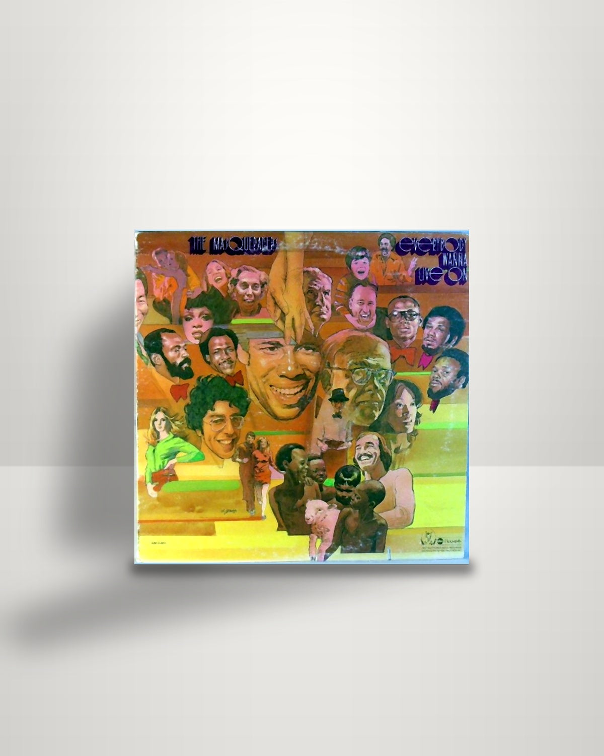 The Masqueraders – Everybody Wanna Live On - LP - ABC Records US 1975