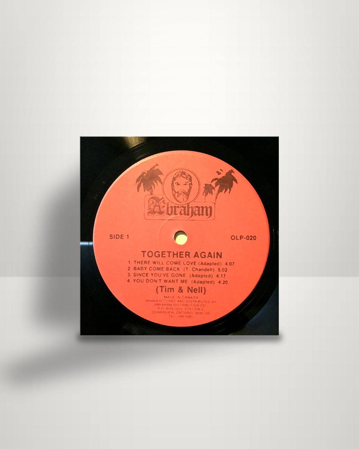 Tim And Nell – Together Again - LP - Abraham CA