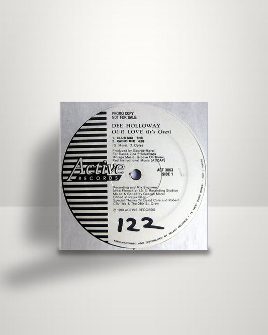 Dee Holloway – Our Love (It's Over) - 12" - Active Records US 1989