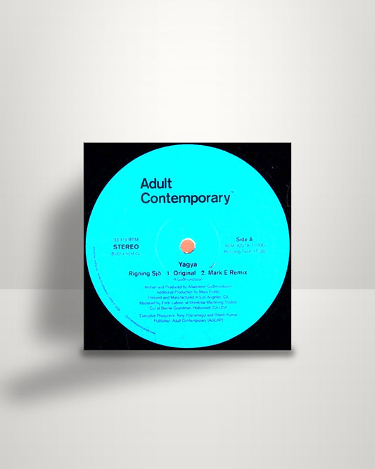 Yagya – Rigning Sjö - 12" - Adult Contemporary US 2014
