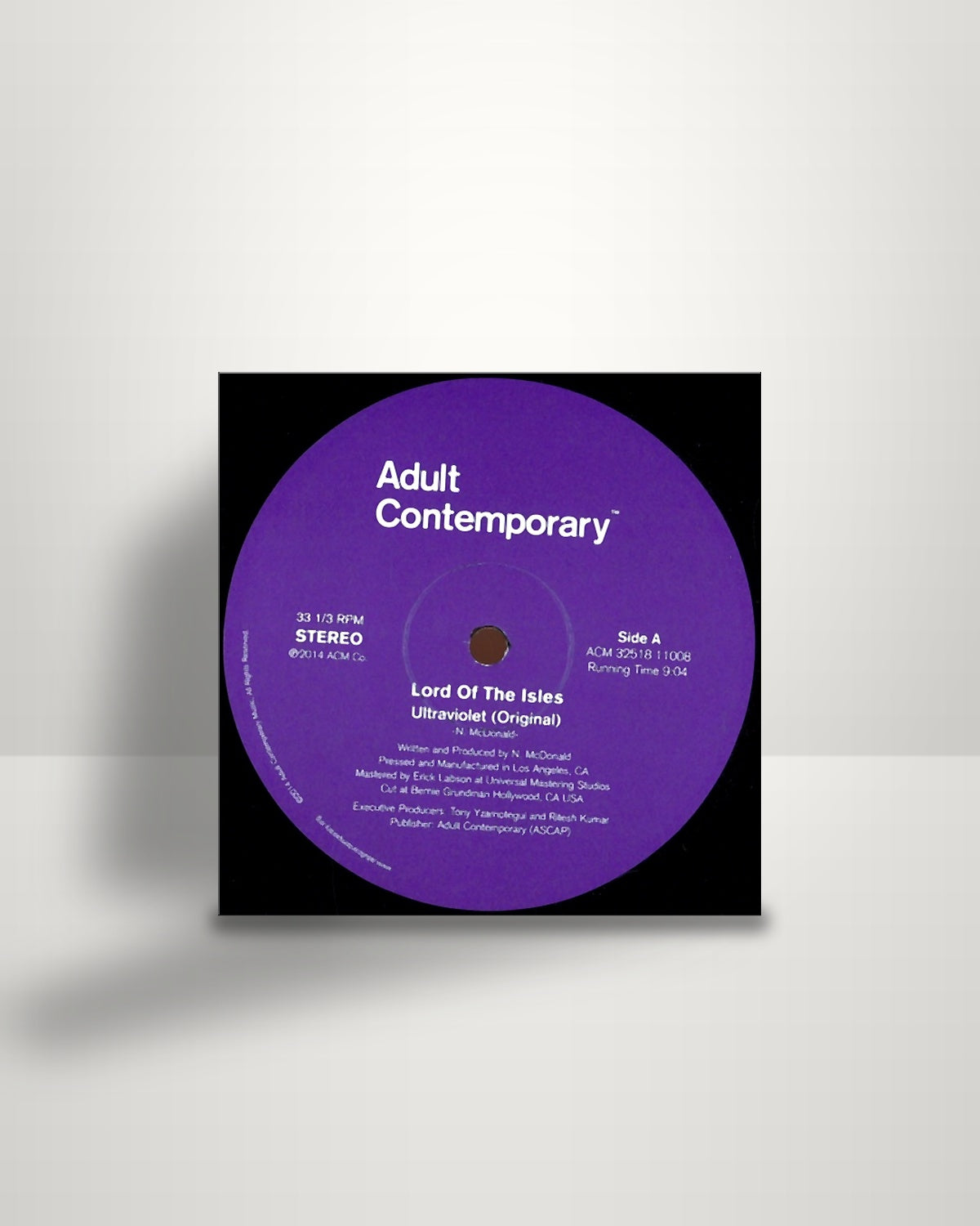 Lord Of The Isles – Ultraviolet - 12" - Adult Contemporary US 2015