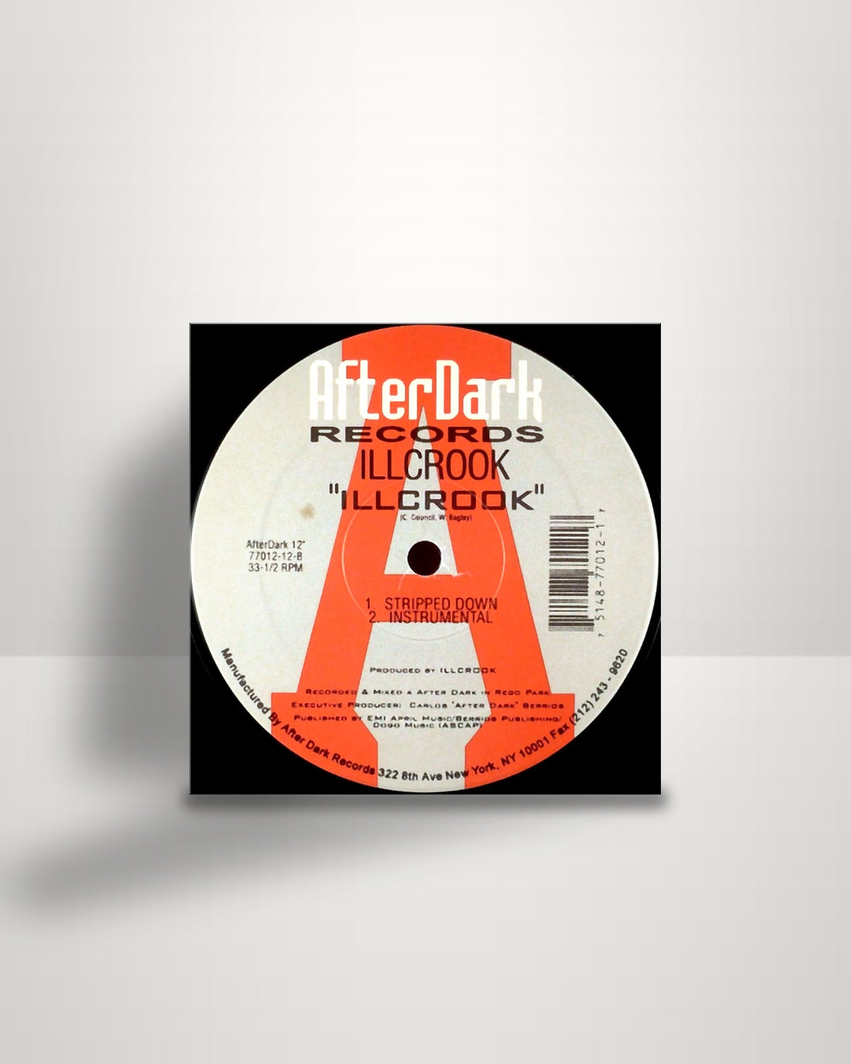 Illcrook – Illcrook - 12" - After Dark Records US