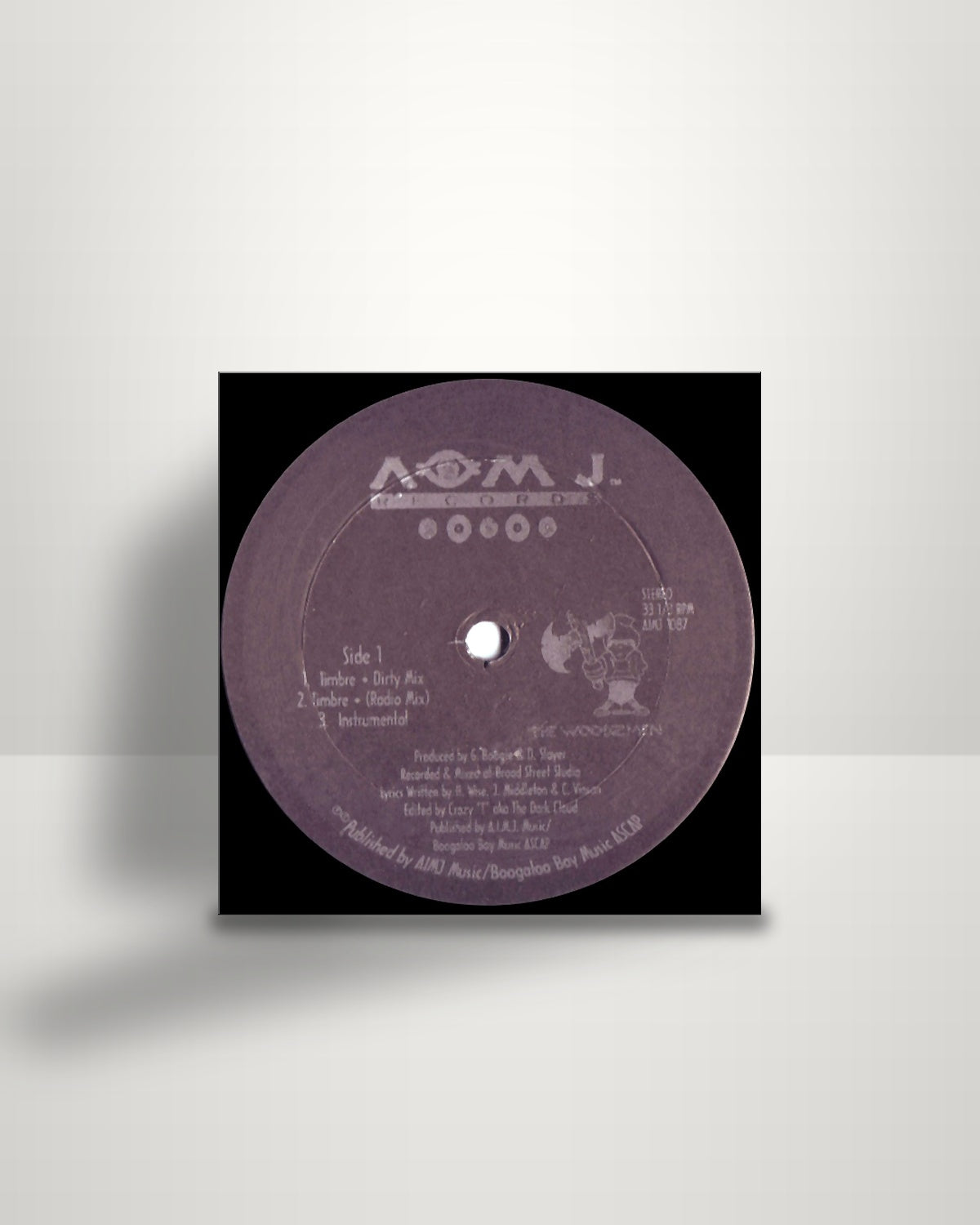 The Woodzmen – Timbre - 12" - AIMJ Records US 1997