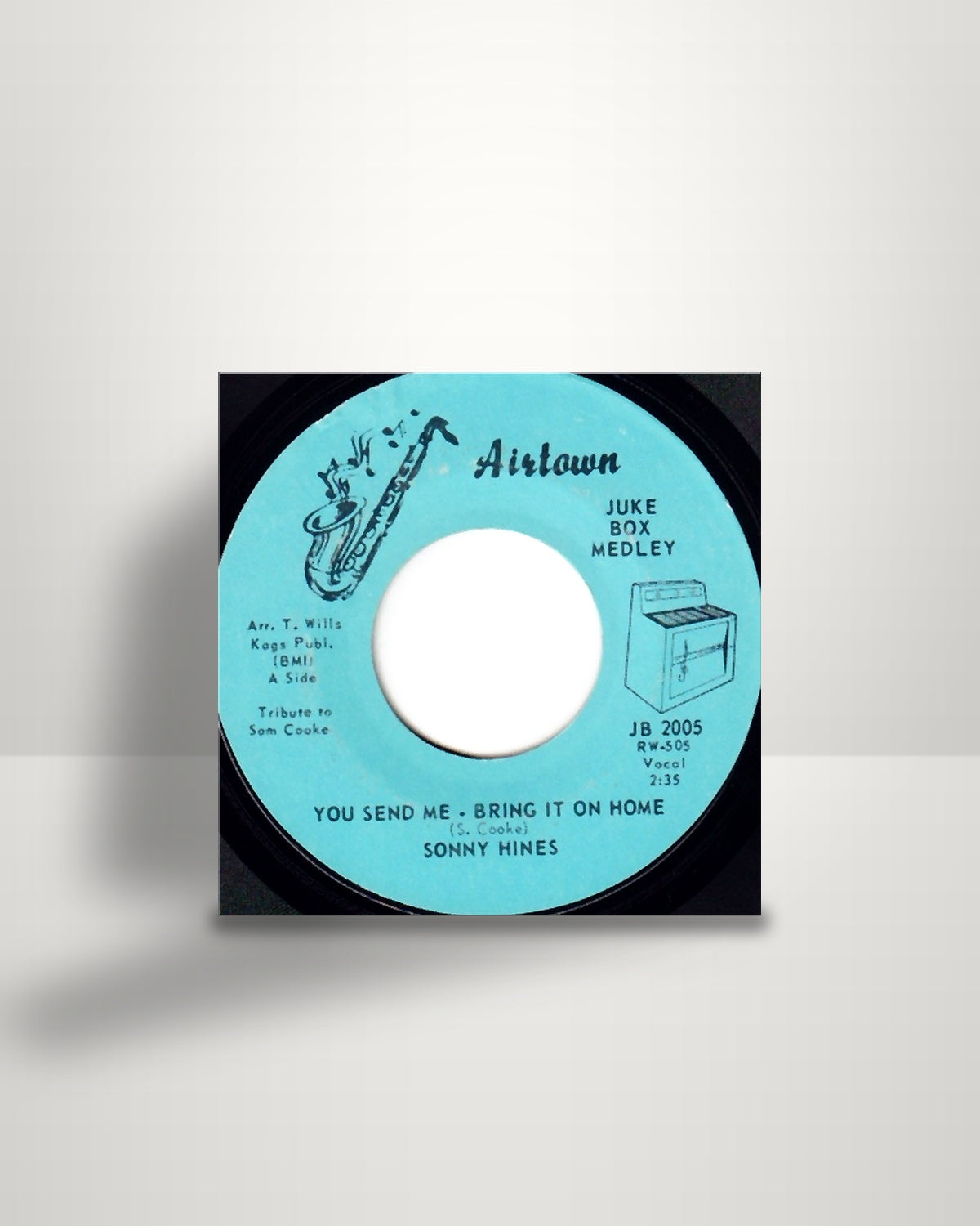 Sonny Hines – You Send Me - Bring It On Home / Nothing Like Your Love - Airtown US 1968