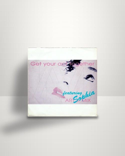 Art Of Mix Featuring Sophia – Get Your Act Together - 7" - Alabianca Records NL 1990